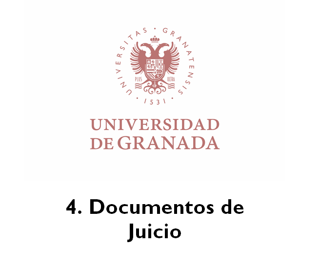 4. Imagen Logo UGR en rojo y es para acceso a documentos administrativos de juicio